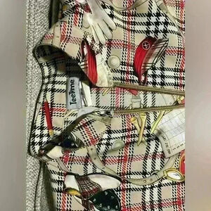 Vintage TeeTime Golf Windbreaker bomber jacket Petite Medium. sku067